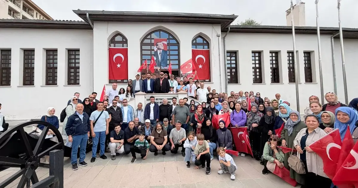 Bursa'daki Giresun Uşakları şehitlerin izinde... Haymana’dan İscehisar’a anlamlı yürüyüş -