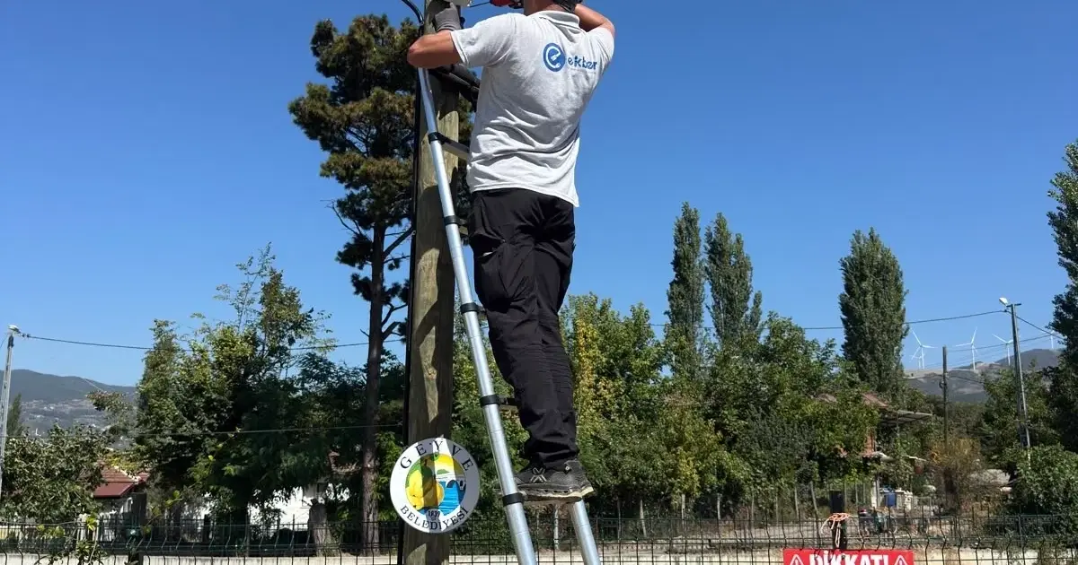 Sakarya Geyve'de parkların kameraları kayda başladı -