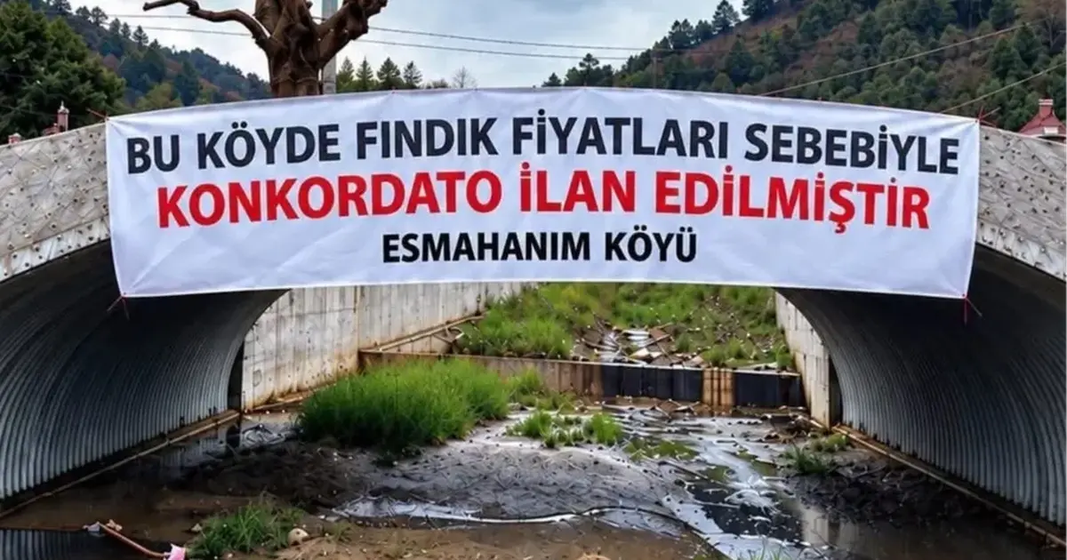 Düzce Akçakoca’da üreticinin fındık fiyatı tepkisi -