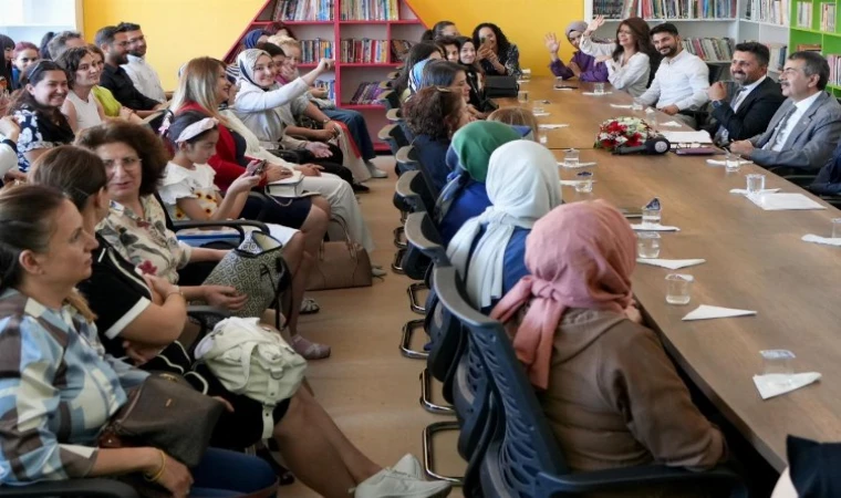 Öğretmenlerin yaz dönemi çalışmalarına Bakan Tekin’den ziyaret