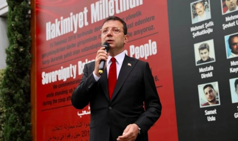 İmamoğlu 15 Temmuz'a ilişkin konuştu: Darbecilerin önünü açanlar yargılanmadı
