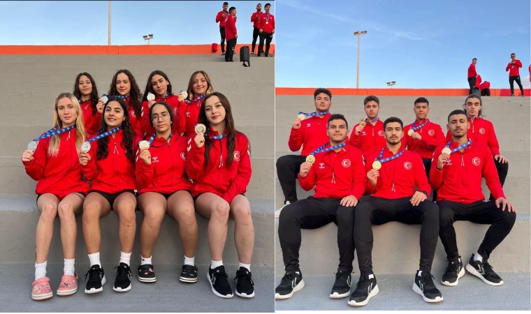 Atina'da Ege Üniversiteli sporcuların rüzgârı esti..