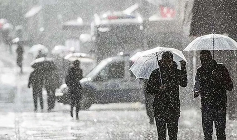 Meteoroloji'den 12 il için uyarı: Sağanak bekleniyor