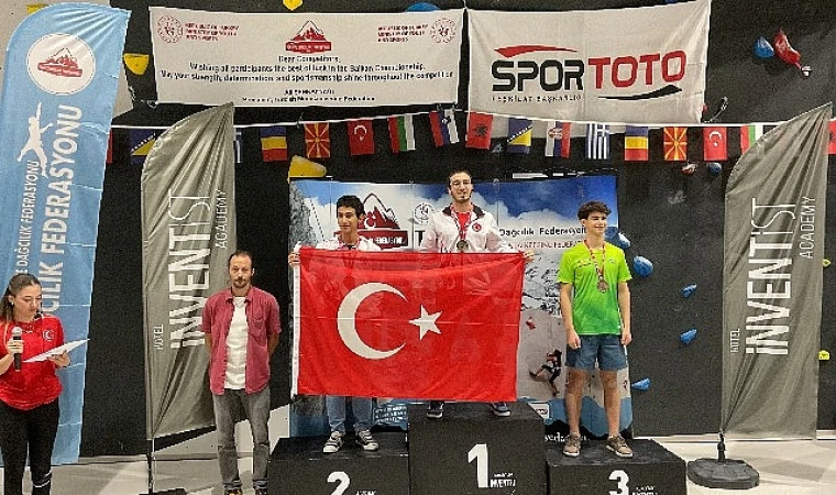 Milli Forma ile Ülkemize Altın Madalya Kazandıran Mustafa Sacit Sümer Balkan Şampiyonu Oldu