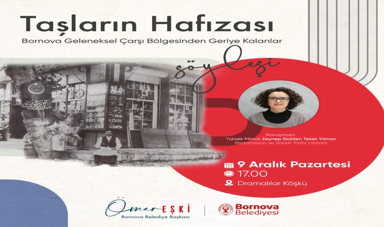 Bornova'nın Geleneksel Çarşı Bölgesi tez konusu oldu