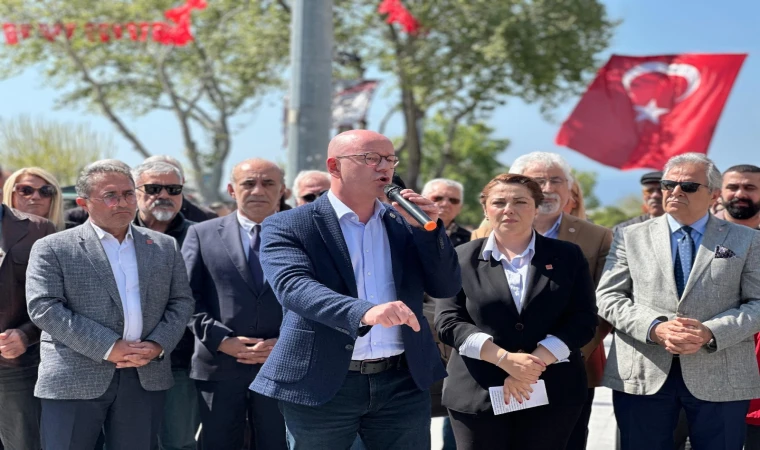 CHP BALIKESİR MİLLETVEKİLİ SERKAN SARI BANDIRMA’DA ÇOCUK İSTİSMARINA KARŞI ADALET ÇAĞRISI YAPTI