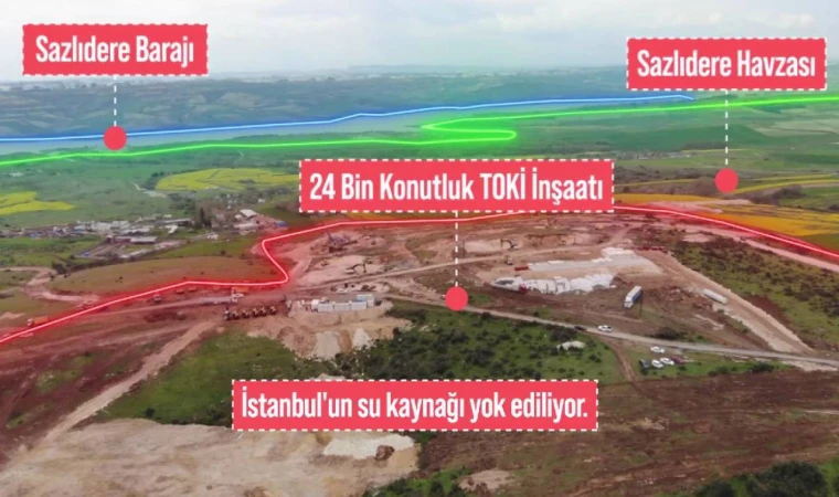 İmamoğlu'ndan 'Kanal İstanbul' açıklaması: "Yokluğumu fırsat bilip 24 bin konut inşaatına başladılar"