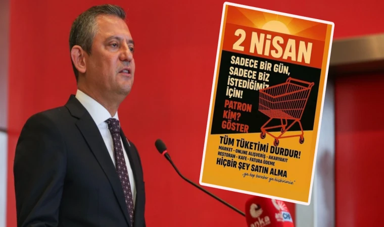 Özgür Özel’den 2 Nisan boykotuna destek: Tüketimden gelen gücünüzü kullanın