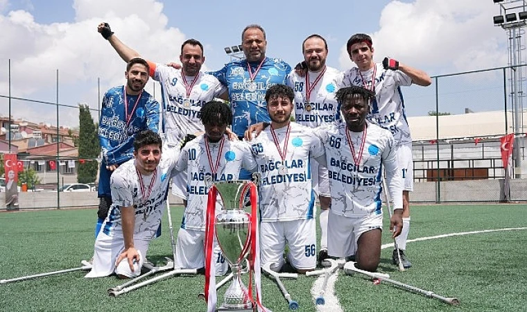 ”Bağcılar Belediyesi Ampute Futbol Takımı Süper Lig’e yükseldi”