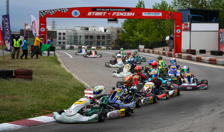 Tuzla'da karting heyecanı