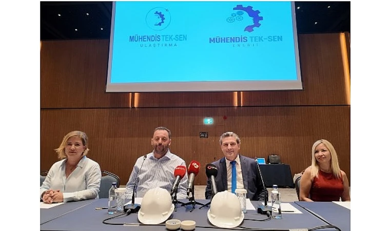 Mühendis TEK-SEN Enerji ve Ulaştırma sendikalarından ortak çağrı: “Mesleki güvence için acilen Mühendislik Meslek Kanunu’ çıkartılmalı”