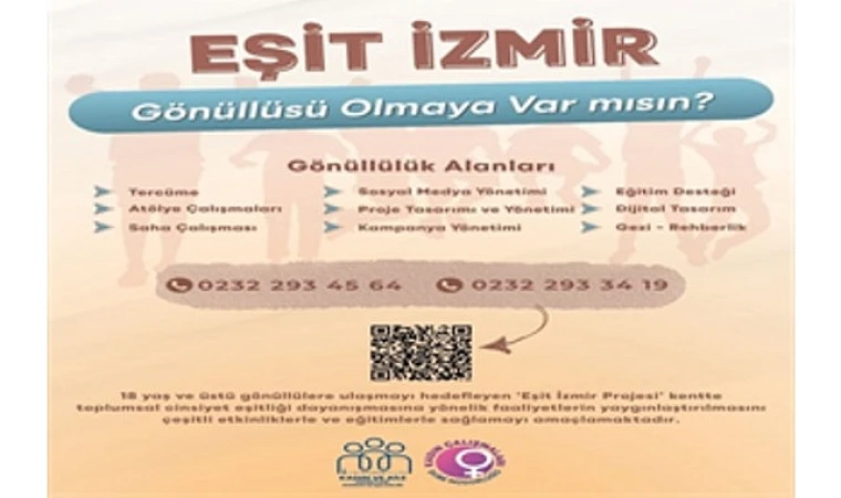 Eşit İzmir, gönüllülerini bekliyor