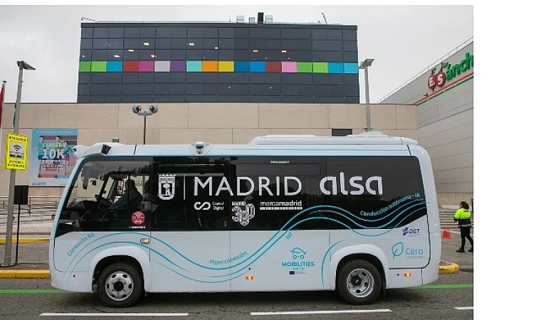 Otokar’ın Otonom Otobüsü İspanya’da Yolcu Taşımaya Başladı