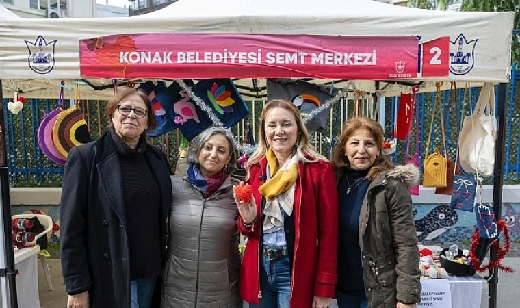 Konak’ta sevgi, emekle güçleniyor