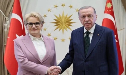 Erdoğan, Akşener ile buluştu