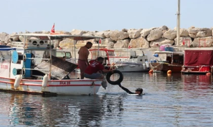 İzmir Özdere’de kıyı ve sualtı temizliği