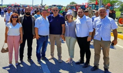 Balıkesir Bandırma’da CHP’liler domates üreticilerini dinledi