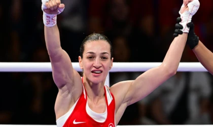 Paris 2024'te tarihi başarı! Buse Naz Çakıroğlu adını finale yazdırdı