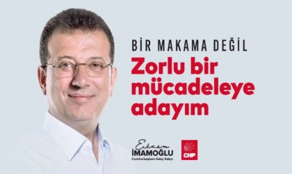 İBB Başkanı Ekrem İmamoğlu Cumhurbaşkanlığı adaylığını resmen duyurdu