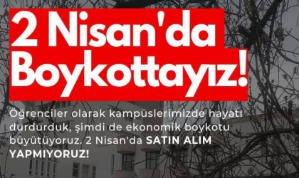 Bir soruşturma da boykota