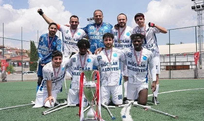 ”Bağcılar Belediyesi Ampute Futbol Takımı Süper Lig’e yükseldi”