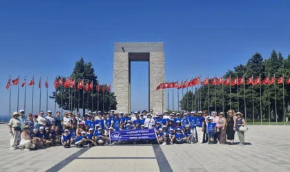 ÇAĞDAŞ YAŞAM ÇOCUK KOROSU, ATASININ İZİNDE ÇANAKKALE’DE