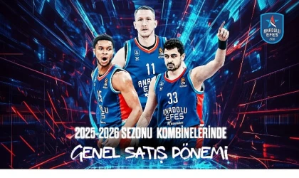 Anadolu Efes 2025-2026 sezonu kombinelerinde genel satış dönemi başladı
