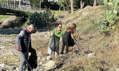 Kemer'de yabancı uyruklu kadınlardan temizlik