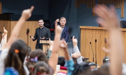 Başkan Tugay “Söz çocukta” dedi