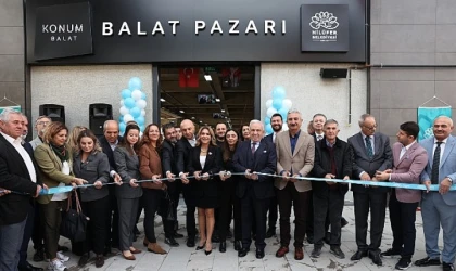 Nilüfer’in modern pazar alanı Balat’ta hizmete açıldı
