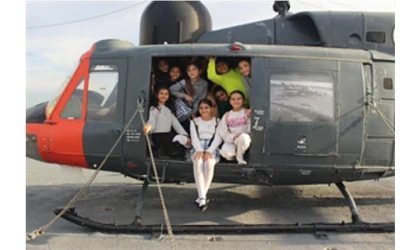 Öğrenciler, dil becerilerini gezerek pekiştiriyor