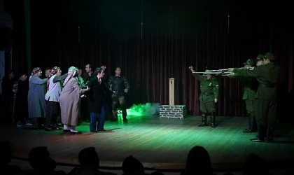 41 yıl önce Bulgaristan’da yaşanan acı ilk kez Bornova’da sahnelendi