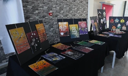 Çocuk Eğitim Merkezi öğrencilerinden Sanatsal Yolculuk sergisi