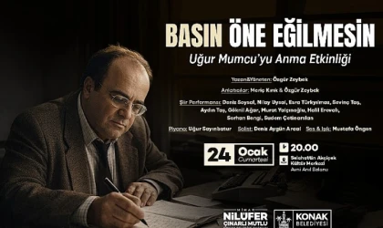 Uğur Mumcu Konak’ta anılacak