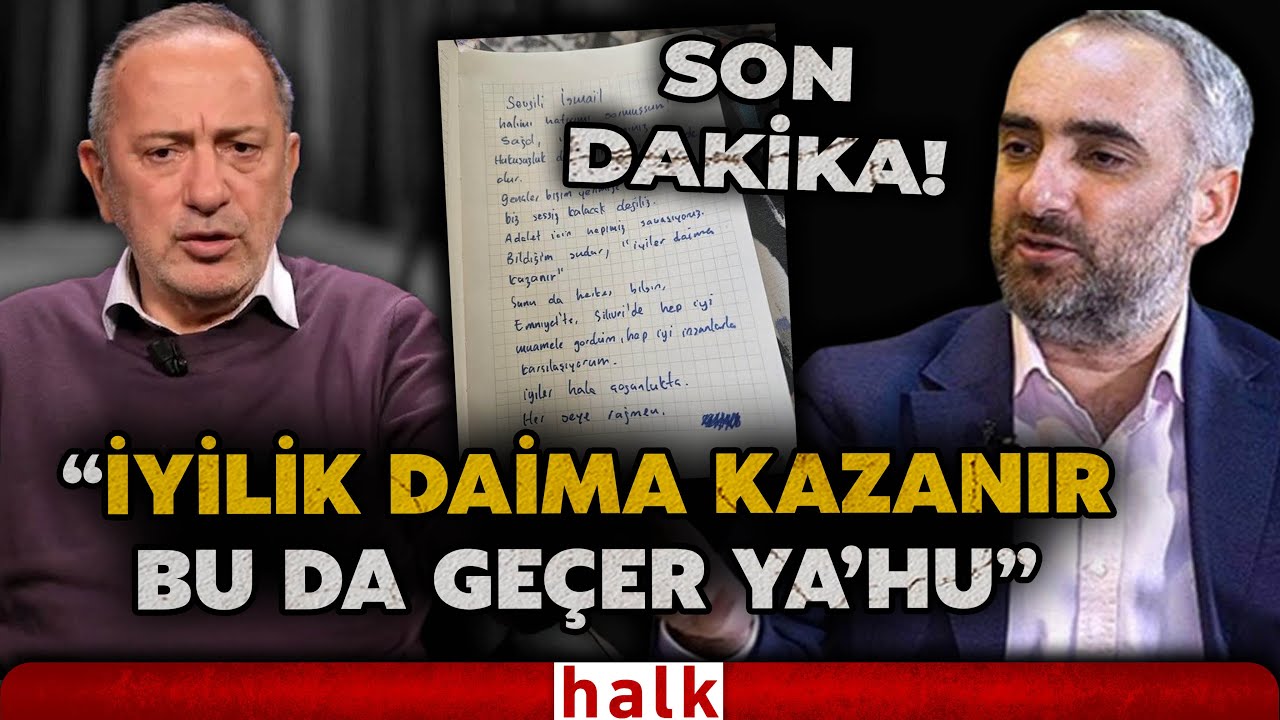 SON DAKİKA! Tutuklanan Gazeteci Fatih Altaylı'dan Halk TV'ye mesaj... İsmail Saymaz açıkladı!