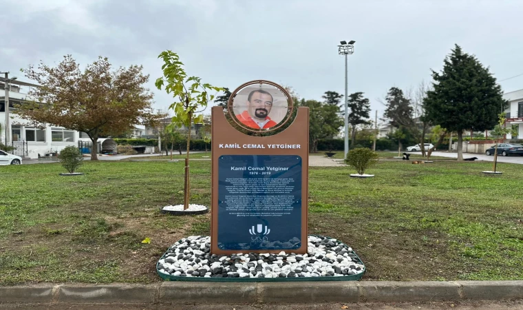K. Cemal Yetginer Parkı açıldı K. Cemal Yetginer Parkı açıldı