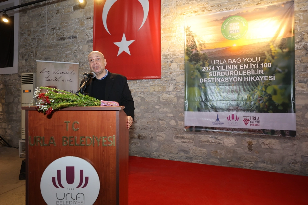 Urla Bağ Yolu’na Büyük Onur: En İyi 100 Sürdürülebilir Destinasyon Arasında