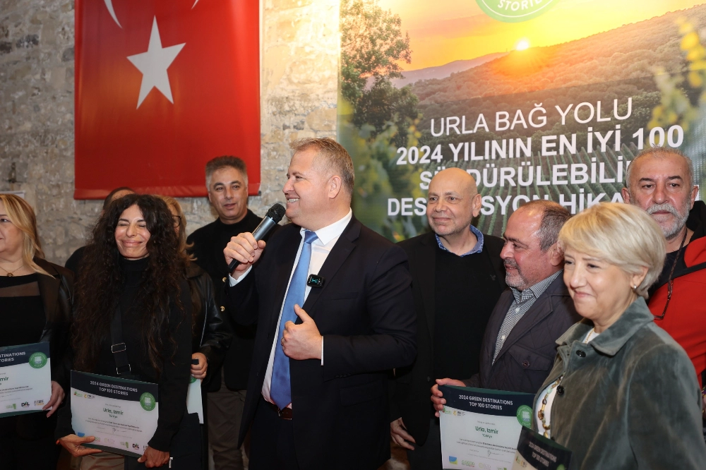 Urla Bağ Yolu’na Büyük Onur: En İyi 100 Sürdürülebilir Destinasyon Arasında