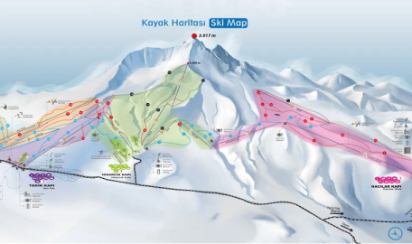 Erciyes Kayak Merkezi Türk dünyasıyla buluşuyor