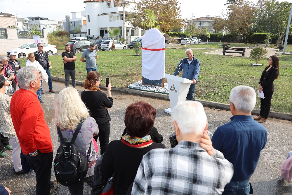 K. Cemal Yetginer Parkı açıldı