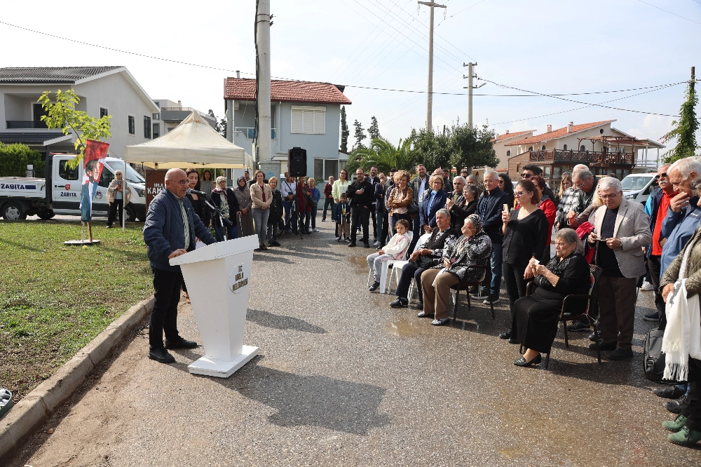 K. Cemal Yetginer Parkı açıldı