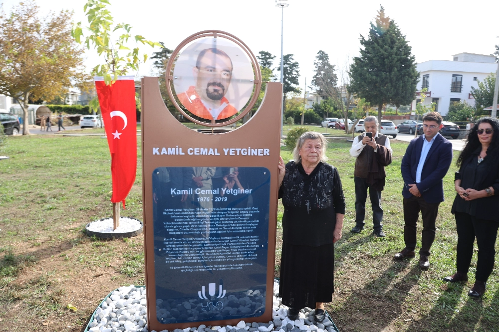 K. Cemal Yetginer Parkı açıldı