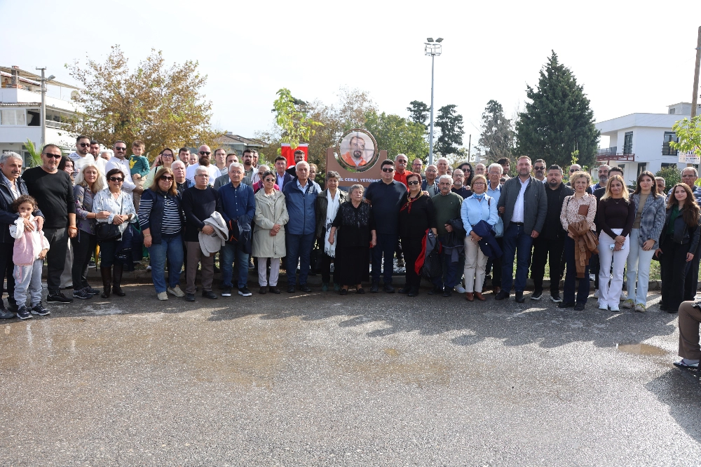 K. Cemal Yetginer Parkı açıldı