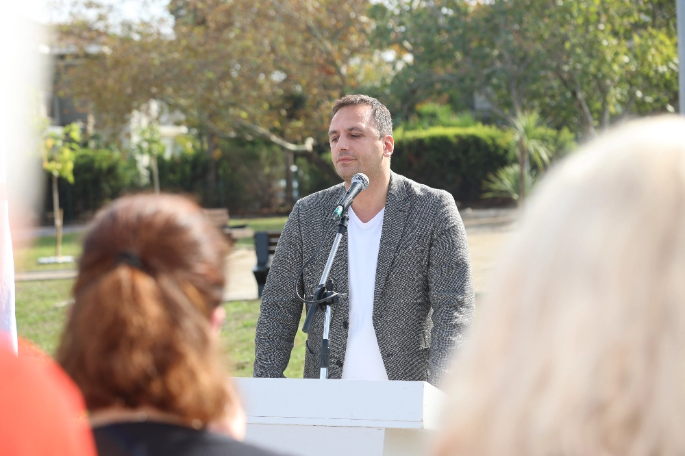 K. Cemal Yetginer Parkı açıldı