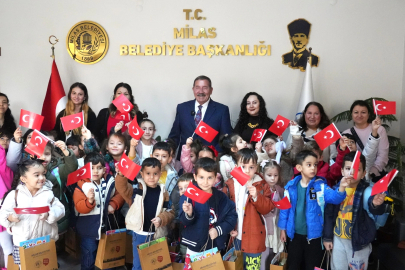 Muğla Milas’ta anaokulu öğrencileri yerel yönetimleri tanıdı