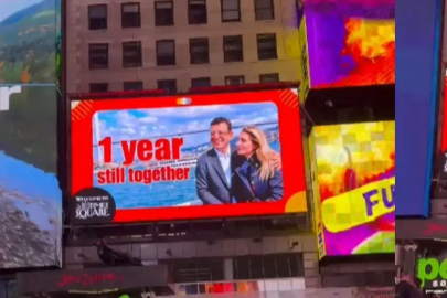 Times Meydanı’nda İmamoğlu mesajı