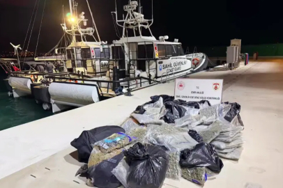 Ayvalık açıklarında narkotik darbe!