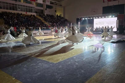 Konya Büyükşehir Sema Topluluğu'ndan görkemli gösteri