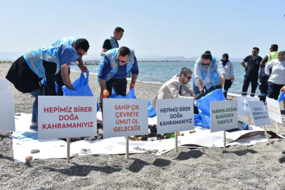 Balıkesir’de Deniz Çöpleri İzleme Programı ile kıyı temizliği yapıldı
