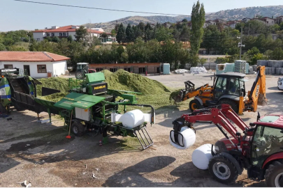 Ankara’da hayvan yetiştiricilerine silaj desteği